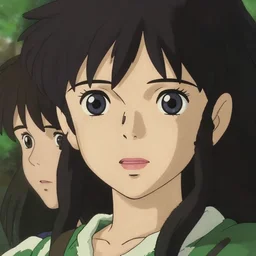 a film still portrait of a beautiful anime dryad, finely detailed features, closeup at the faces, perfect art, gapmoe yandere grimdark, trending on pixiv fanbox, painted by greg rutkowski makoto shinkai takashi takeuchi studio ghibli, akihiko yoshida