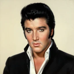 portrait of elvis presley painting by albert bierstadt