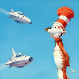 kashyyyk in the style of dr. seuss, starships, painting by brothers hildebrandt