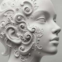 a beautiful amazing art of a dream wirh human body parts and fractals,ultra detailed thin curl noise splines by tom Haugomat, Serena Malyon, Maxim Shirkov, Alex Pogrebniak and Robin Gundersen, Trending on artstation,intricate,mistic atmosphere, featured on Behance, octane render,well rendered.:1