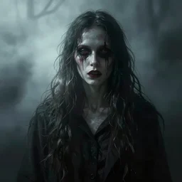 portrait of a character concept by mark ryden and victor nizovtsev, horror, scary, dark atmosphere, 1 9 1 6, fog, atmospheric
