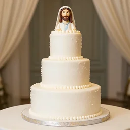 jesus wedding cake