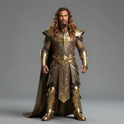 full body portrait of jason momoa as a magical star guardian. detailed face, concept art, intricate, highly detailed 8 k, smooth, sharp focus, handsome and aesthetic shape of face and body, artgerm, artstation, art by zexi guo and nira and junpei suzuki and gharliera and rinotuna