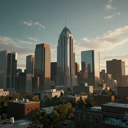 Winnipeg Manitoba skyline the apocalypse, unreal 5, DAZ, hyper realistic, octane render, cinematic lighting, 8k, photo realistic