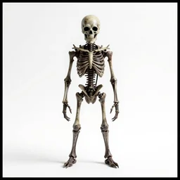 skelethor themed punk album cover, album cover