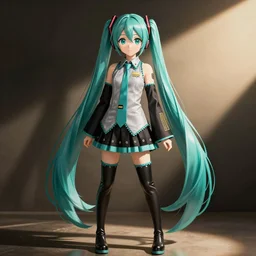 Hatsune Miku\'s modeling debut by Sakimichan