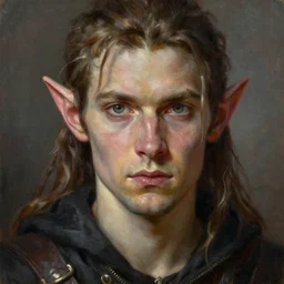 portrait of an elf thief, detailed realism face in painting, detailed beautiful portrait, oil painting masterpiece, fantasy artwork, 8 k resolution, smooth, sharp focus, trending on artstation, by rembrandt, by greg rutkowski