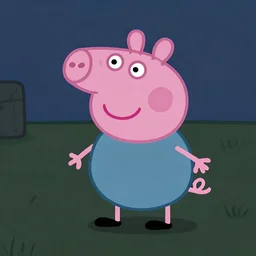 x-ray of peppa pig