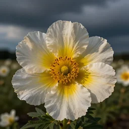 flowers with smiling faces