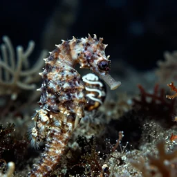 a photo of a seahorse sloth in its natural habitat, kodak ektachrome e 1 0 0 photography