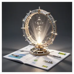 Ikea instruction manual to assemble a powerful magical artifact