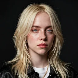 portrait of billie eilish by giuseppe arcimboldo