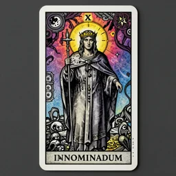 magnum innominandum portrait tarot card, intricate engraving artwork by dan hillier, zbigniew bielak, zdizslaw beksinski, very coherent artwork, dramatic, melancholic, vibrant backlit, octane render, unreal engine, 8 k, high contrast