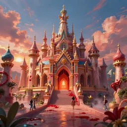 dreamland in the blood, shallow depth of field, highly detailed, digital painting, trending artstation, concept art, illustration, cinematic lighting, vibrant colors, photorealism, epic, octane render