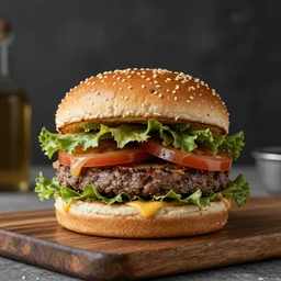 a batman hamburger