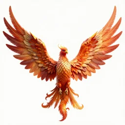 hyperdetailed photo of a detailed flaming phoenix wings spread 8 k extremely detailed hd hyperrealism unreal engine daz 3 d