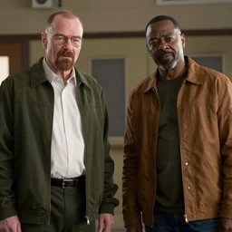 walter white from breaking bad meets william black from fixing good