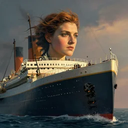 The sinking of the Titanic, digital painting, artstation, concept art, Sergey Kolesov , Breathtaking, 8k resolution, extremely detailed, beautiful, establishing shot, artistic, hyperrealistic, octane render, cinematic lighting, dramatic lighting, masterpiece, light brazen, extremely detailed and beautiful face