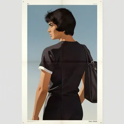 poster for a japanese new wave film from the 6 0 s, by saul bass
