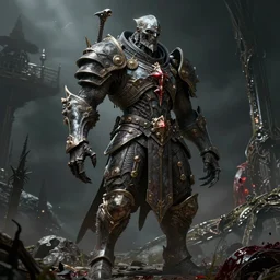 futuristic eldenring boss. fromsoftware, dark souls, eldenring, screenshot, extremely detailed, insanely detailed, realistic, zbrush, horror, bloodbourne