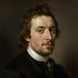nick land, portrait, by rembrandt