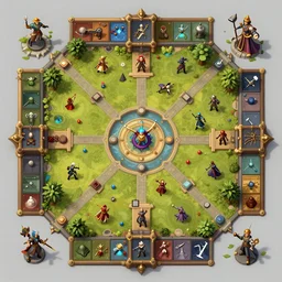 dnd roll20 fantasy battle map, rpg, tabletop role playing game, d&d, trending on artstation