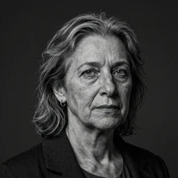 artstation middle aged woman, very detailed, , portrait, high contrast