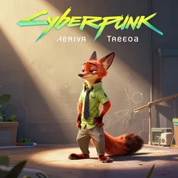 cyberpunk zootopia