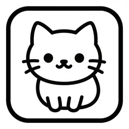 icon cat 2d