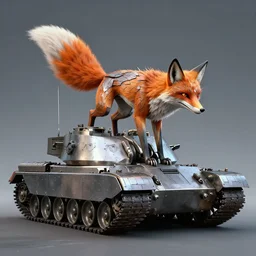 metal fox turned into tank