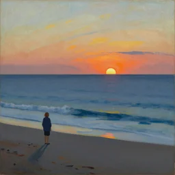 Hana Coast at sunset by Hopper