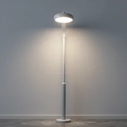 digital art render pharmacy street light