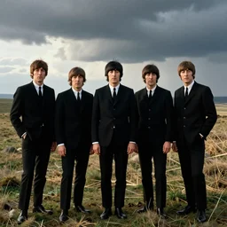 Charles Manson as the fifth member of the Beatles