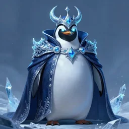 anthropomorphic evil penguin wearing warlock clothes, glowing eyes, dnd, arctic, ice, character, fantasy, intricate, elegant, digital painting, artstation, concept art, smooth, 8 k frostbite 3 engine, ultra detailed, art by artgerm and greg rutkowski and magali villeneuve