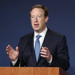 mark zuckerburg glitching during press conference