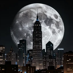A city built on the Dark side of the Moon