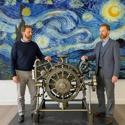 divine chaos engine by karol bak and vincent van gogh and jean delville