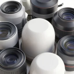 a close up of a bunch of different objects, a raytraced image by benoit b. mandelbrot, behance, generative art, fractalism, biomorphic, greeble, rtx, octane render, 3 d