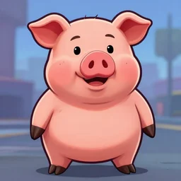 porky the pig gta 5 cover art