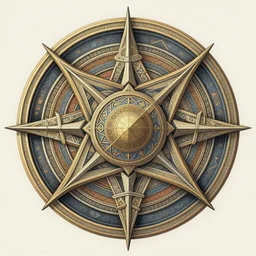 original jean giraud digital art painting of sacred geometry, detailed, highly intricate