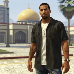 Carl Johnson from gta san andreas Converts to islam
