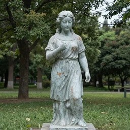 your mom as a statue