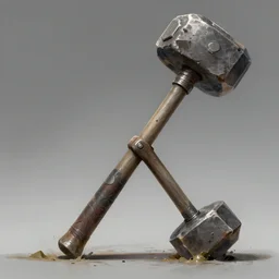 concept art of giant batter hammer, hd, artstation