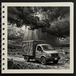 asset sheet, material study ( caricature ) delivery driver by ( by mark ryden ) dark foreboding
