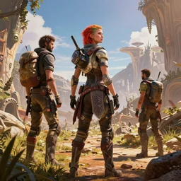 cinematic stills from horizon zero dawn 2 : ultrafine highly detailed hyper colorful illustration, sharp focus, rozalski, craig mullins, federico pelat, unreal engine highly rendered, global illumination, radiant light, intricate and detailed environment