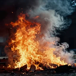 smoke fire,!!! colorized photography, gateway to hell, dramatic light, zdzidaw, ultrafine, hyperrealistic, 3 2 k, 3 5 mm film still, movie