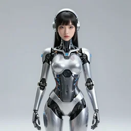 cybernetic high tech cute girl, sci - fi, cyberpunk, futurism, exoskeleton, strong artificial intelligence, symmetry, cinematic, elegant, luxury, professional studio light, perfect composition, dlsr photography, sharp focus, 8 k, ultra hd, sense of awe, highly detailed, hyper realistic, intricate, science journal cover