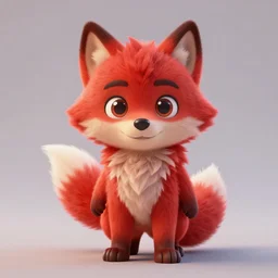 portrait character design a young cute fluffy red wolf girl, style of maple story and zootopia, much fur, 3 d animation demo reel, portrait studio lighting by jessica rossier and brian froud and gaston bussiere