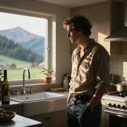 Bryan in the kitchen