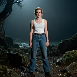 Emma Watson as Jaws, film still from 'Moonraker'